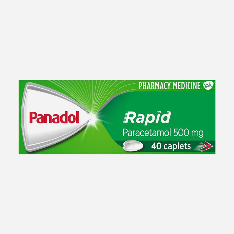 panadol rapid 500mg caplets 40