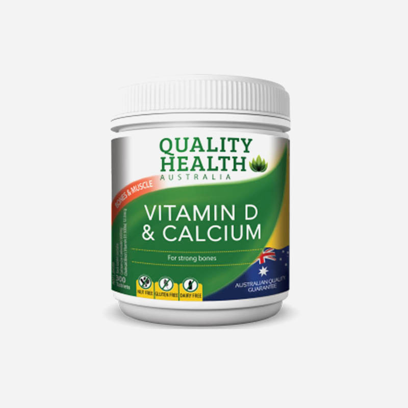 Quality Health Vitamins D And Calcium 300 Tablets