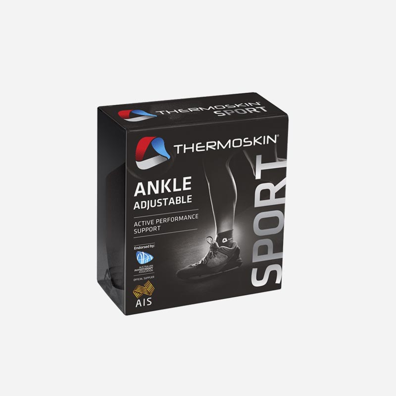 thermoskin adjustable ankle brace one size