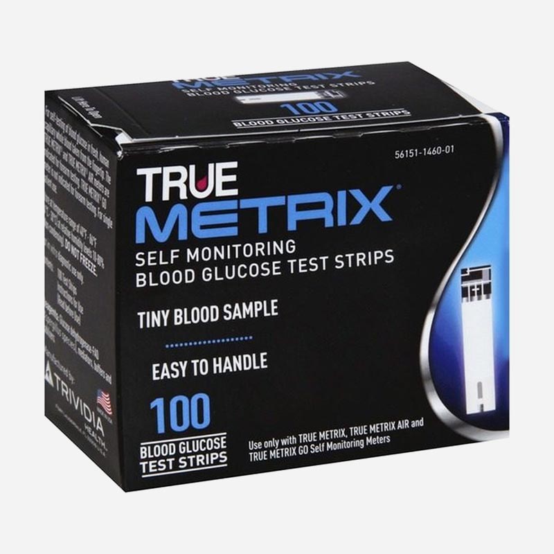 Tru Metrix Blood Glucose 100 Test Strips