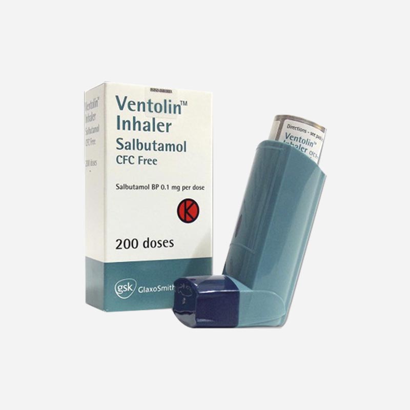 Ventolin CFC Free Inhaler 200 Doses