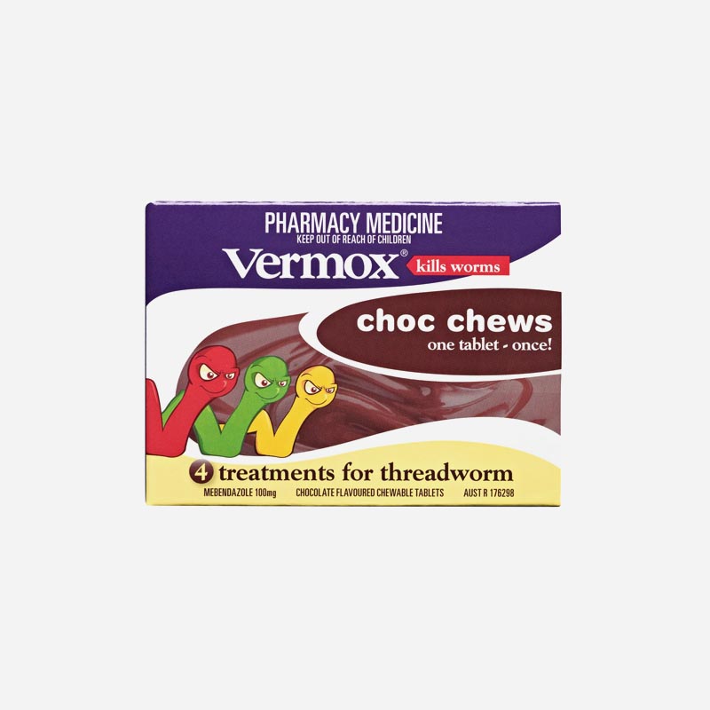 Vermox Choc Chews 4