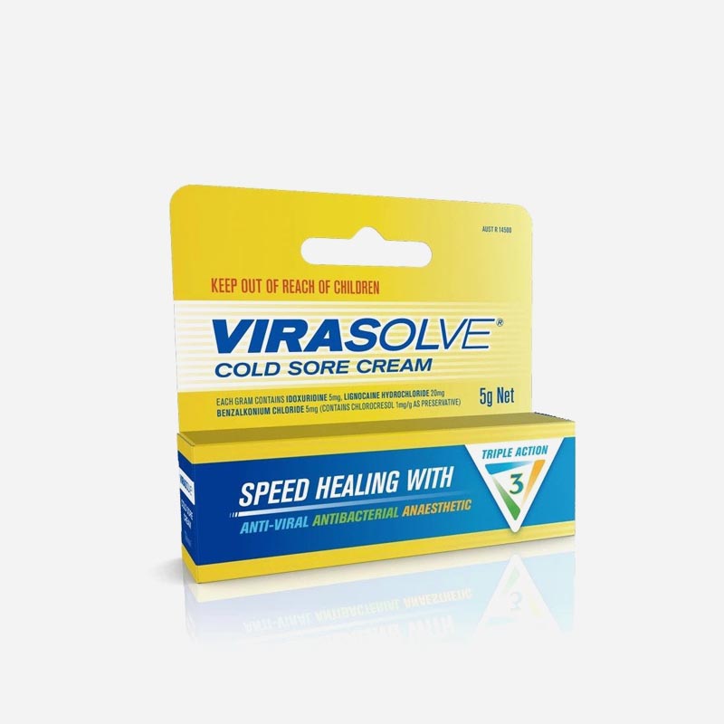 Virasolve Cold Sore Cream 5g