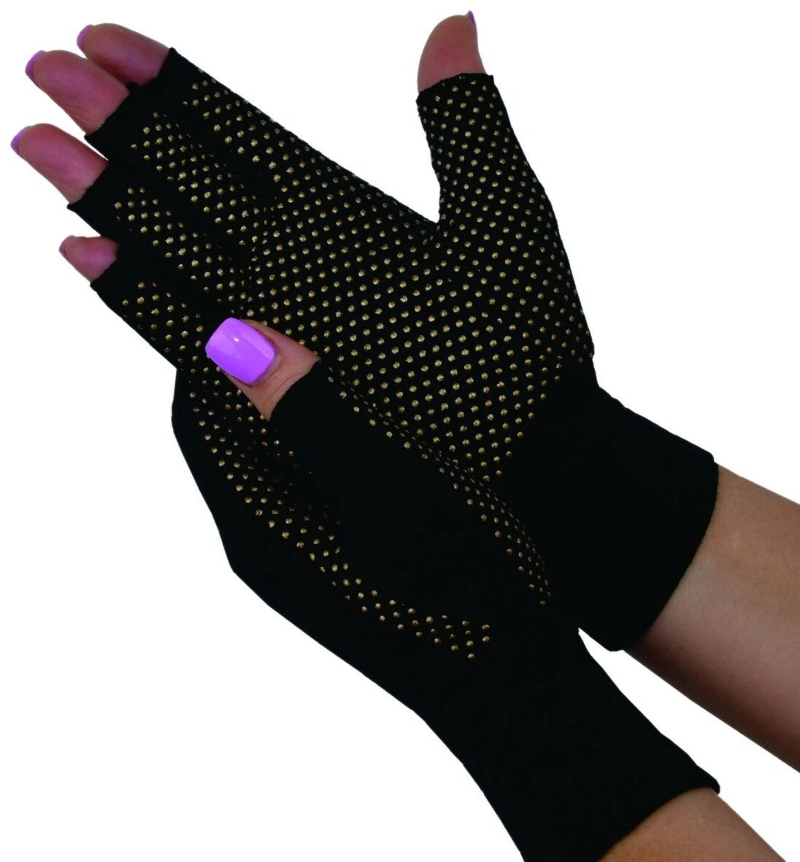 Magno Gloves Magnetic Therapy with Compression Arthritis- Medium