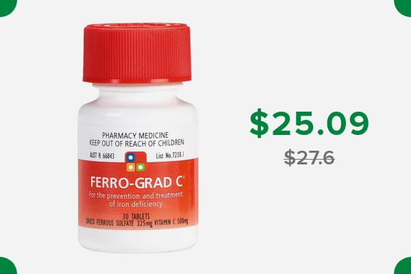 FERRO-GRAD C 30 TABLETS