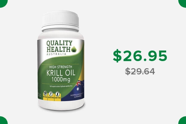 QUALITY HEALTH HIGH STRENGTH KRILL OIL